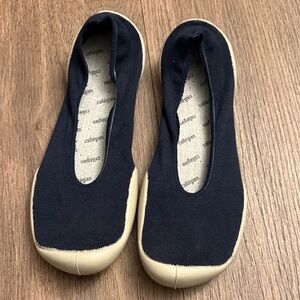 NEW COLLEGIEN France Navy Blue Slip-On sock Shoes